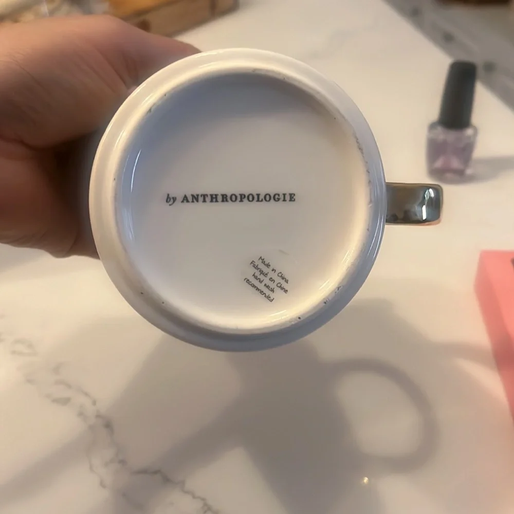 New “Living Lovely” Coffee Mug by Anthropologie.